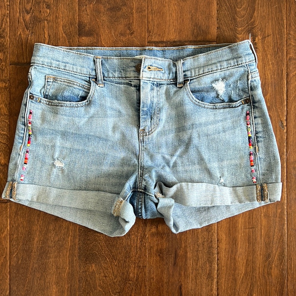 Boyfriend Denim Shorts